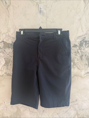 The Children's Place Navy Flat-Front Performance Shorts boys size 16 set of 2